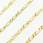 Load image into Gallery viewer, 14k Solid Yellow Gold Short & Long Link Chain by Foot