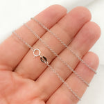 Load image into Gallery viewer, 14K Solid Gold Cable Chain