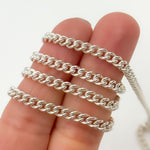 Load image into Gallery viewer, Sterling Silver Curb Chain