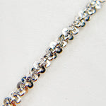 Load image into Gallery viewer, Sterling Silver Sparkle Glitter Margarita Diamond Cut Necklace Chain