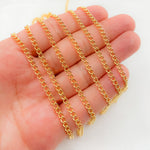 Load image into Gallery viewer, 14K Gold-Filled Smooth Curb Link Chain