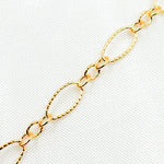 Load image into Gallery viewer, Gold Filled Twisted Oval Chain Bulk