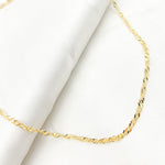Load image into Gallery viewer, 14K Solid Yellow Gold Wheat Necklace