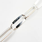 Load image into Gallery viewer, Sterling Silver Flat Paperclip Chain