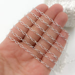 Load image into Gallery viewer, Sterling Silver Smooth Long and Short Link Chain