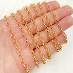 Load image into Gallery viewer, 14K Gold Filled Oval Rolo Chain