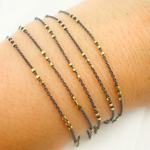 Load image into Gallery viewer, 925 Sterling Silver Satellite Cube Chain