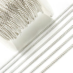 Load image into Gallery viewer, Sterling Silver Flat Curb Chain