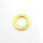 Load image into Gallery viewer, 10MM Gold Plated Sterling Silver Ring Connector