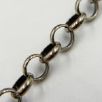 Load image into Gallery viewer, Sterling Silver Oxidized Rolo Chain