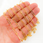 Load image into Gallery viewer, 14K Gold Filled Flat Paperclip Chain