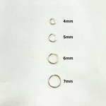 Load image into Gallery viewer, 925 Sterling Silver Open Jump Rings