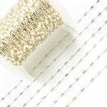 Load image into Gallery viewer, Sterling Silver Satellite Bar Link Chain