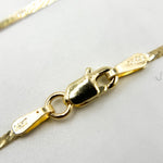 Load image into Gallery viewer, Buy Now 14k Solid Yellow Gold Herringbone Chain