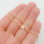 Load image into Gallery viewer, 14K Solid Gold Rope Chain