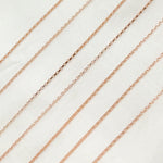 Load image into Gallery viewer, Rose Gold Filled Cable Chain