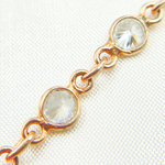 Load image into Gallery viewer, Cubic Zirconia Round Shape Connected Chain