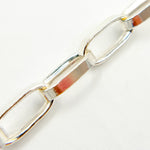 Load image into Gallery viewer, Sterling Silver Flat Oval Cable Chain