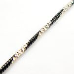 Load image into Gallery viewer, Black Rhodium Sterling Silver Snake Necklace