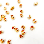 Load image into Gallery viewer, 3MM Gold Filled Crimp Cover