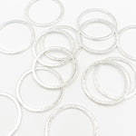 Load image into Gallery viewer, White Sterling Silver Ring Connector