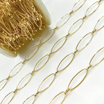 Load image into Gallery viewer, Gold Plated Sterling Silver Long & Short Oval Link