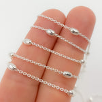 Load image into Gallery viewer, 925 Sterling Silver Satellite Chain