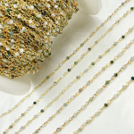 Load image into Gallery viewer, Wholesale Green Agate Wire Wrap Chain