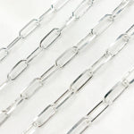 Load image into Gallery viewer, Sterling Silver Paperclip Chain