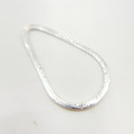 Load image into Gallery viewer, 35MM White Sterling Silver Brushed Drop Connector