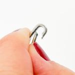 Load image into Gallery viewer, 20MM Oxidized Sterling Silver Oval Clasp