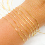 Load image into Gallery viewer, 14K Solid Gold Large Curb Chain