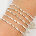 Load image into Gallery viewer, Sterling Silver Curb Chain