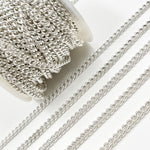 Load image into Gallery viewer, Sterling Silver Curb Chain