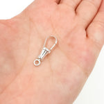 Load image into Gallery viewer, 23MM White Sterling Silver Swivel Clasp
