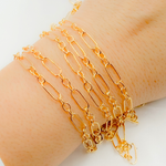 Load image into Gallery viewer, 283GF. 14k Gold Filled Long and Short Link