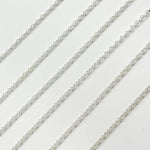 Load image into Gallery viewer, Sterling Silver Diamond Shape Link Chain