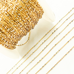 Load image into Gallery viewer, Gold Plated 925 Sterling Silver Satellite 3 Cubes Chain
