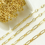 Load image into Gallery viewer, Gold Plated 925 Sterling Silver Paperclip Chain