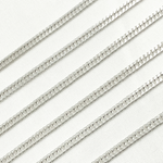 Load image into Gallery viewer, Sterling Silver Solid Double Curb Chain