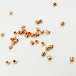 Load image into Gallery viewer, 2MM Rose Gold Filled Crimp Tube