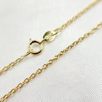 Load image into Gallery viewer, 14K Solid Gold Cable Link Chain