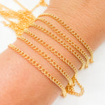 Load image into Gallery viewer, 14K Gold-Filled Smooth Curb Link Chain