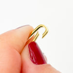 Load image into Gallery viewer, 20MM Gold-plated Sterling Silver Oval Clasp