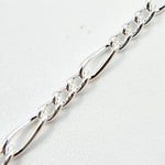 Load image into Gallery viewer, Sterling Silver Figaro Chain