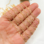 Load image into Gallery viewer, 14k Gold-Filled Long and Short Links.