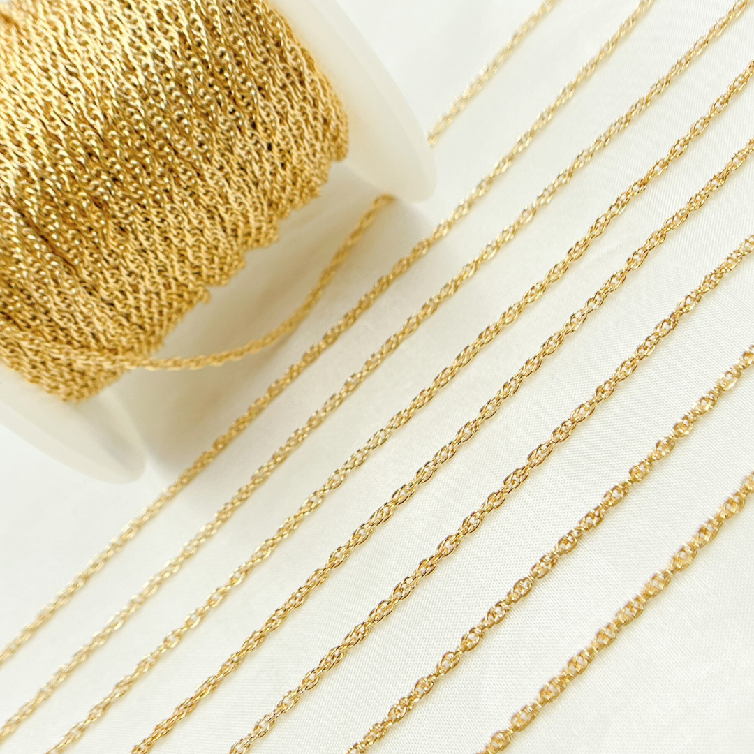 14K Gold Filled Rope Chain