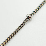Load image into Gallery viewer, Oxidized Sterling Silver Satellite Necklace