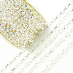 Load image into Gallery viewer, Sterling Silver Flat Oval Link Chain