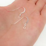 Load image into Gallery viewer, Sterling Silver Fish Hook with Ball Ear Wire